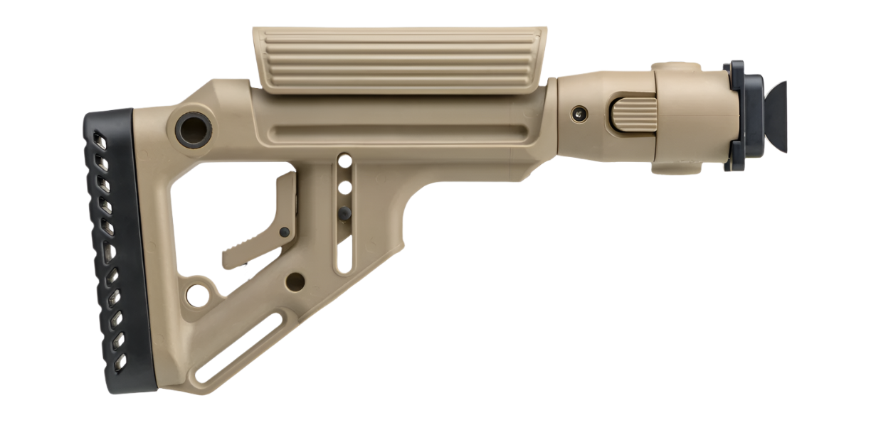 Crosse pliante FAB Defense M4-AKMIL P avec tube télescopique pour AK-47