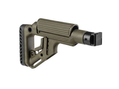 Crosse pliante FAB Defense UAS-SAIGA avec appui joue intégré pour Saiga