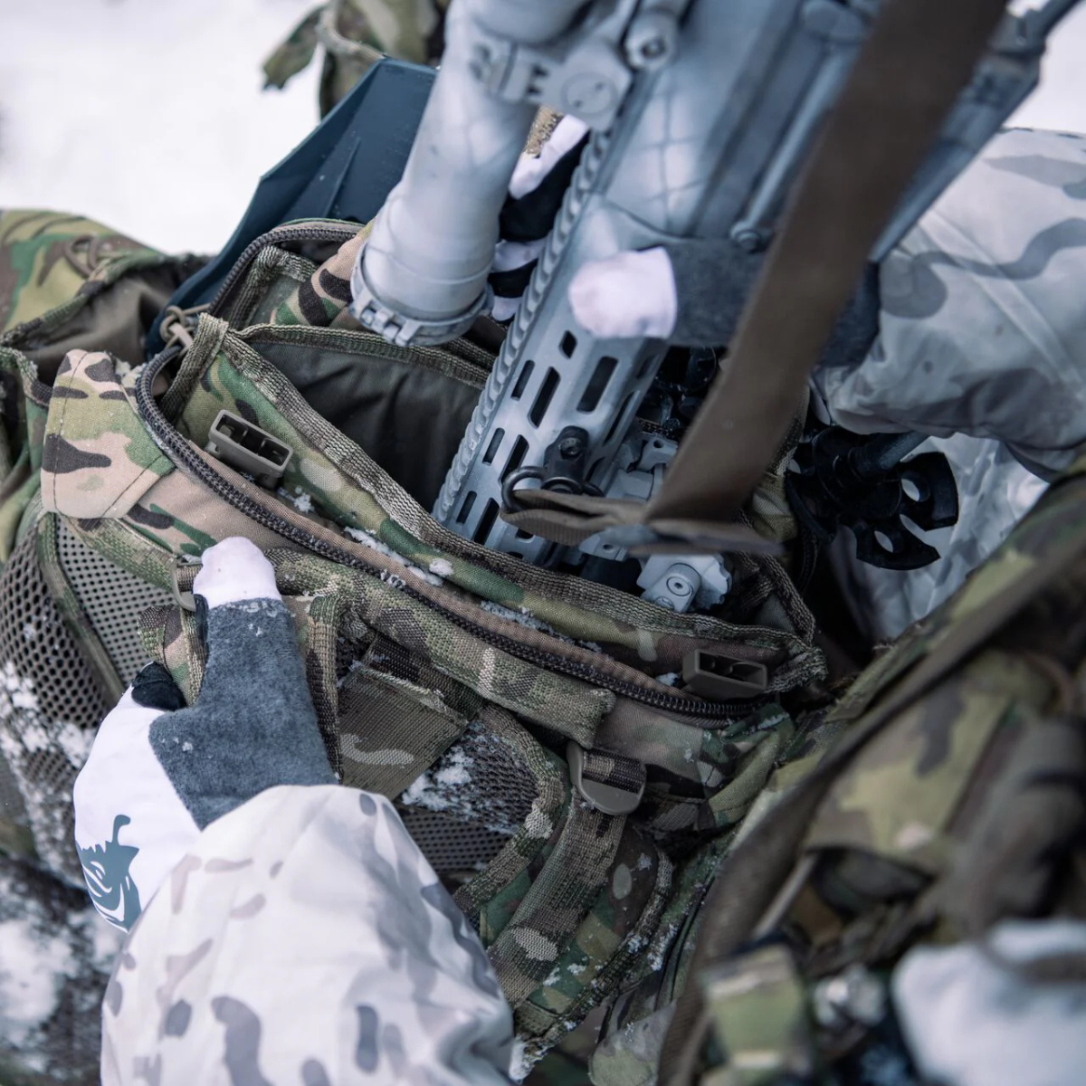 Fourreau tactique modulaire Eberlestock A4SS pour arme 91 à 152 cm