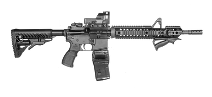 Garde-main aluminium Quad-Rail Picatinny FAB Defense NFR-EX pour AR15/M4/HK416 canon 14" ou plus