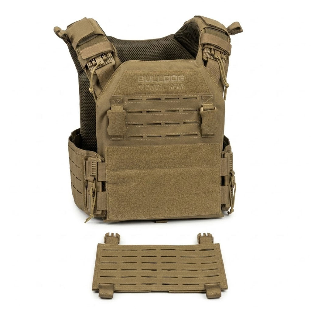 Gilet porte-plaques QR Kinetic Bulldog Tactical Gear