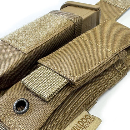 Porte-chargeur fermé Double Pistol Bulldog Tactical Gear