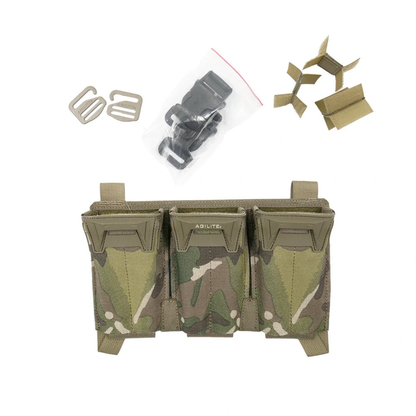 Porte-chargeur triple Agilite Pincer™ Placard